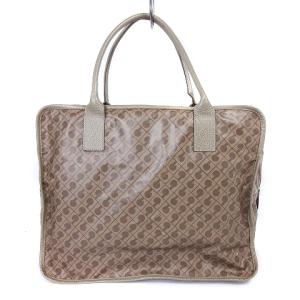 GHERARDINI トートバッグ スクエア 茶系 ブラウン系 鞄 SM0