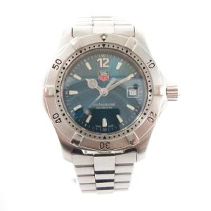 TAG Heuer プロフェッショナル 2000シリーズ 腕時計 クオーツ デイト WK1319-1緑 シルバー