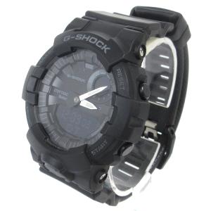 CASIO G-SHOCK G-SQUAD 腕時計 アナデジ クォーツ Bluetooth スマホ連携 GBA-800 オールブラック ウォッチ SM0
