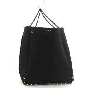 STATE OF ESCAPE ESCAPE CARRYALL BAG ポーチ付き パンチング ブラック