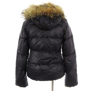 DUVETICA アダラ ADHALA ダウンジャケット ダブルジップ フード ファー MFN-1001R 紫 パープル 40 アウター IBO18