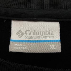 Columbia プルオーバー ジャケット 裏フリース 219 PM3759 グレー 黒 ブラック XL