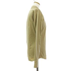 RALPH LAUREN シャツ ブラウス 長袖 ワンポイント ポニー コットン ベージュ 9 M位