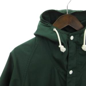 KAPTAIN SUNSHINE BEAMS PLUS 別注 レインパーカー マウンテン ジップアップ KSB+4S03 緑 グリーン S