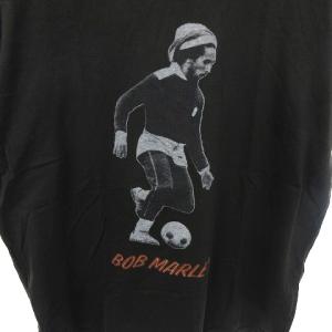 WACKO MARIA ボブマーリーコラボ 18AW Tシャツ カットソー 半袖 丸首 クルーネック 日本製 プリント L 灰色 グレー