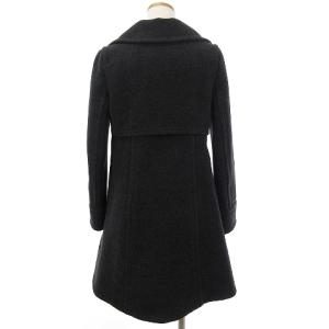 MARC by MARC JACOBS 美品 ウールコート ひざ丈 無地 フロントボタン 6771120705E グレー 4