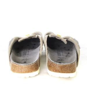 BIRKENSTOCK ボストン サボサンダル シューズ 靴 レザー ホワイト 白 23.0cm