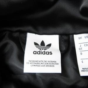 adidas TRACK TOP SATIN トラックジャケット ジャージ ジップアップ スナップボタン ブラック 黒 OT XL