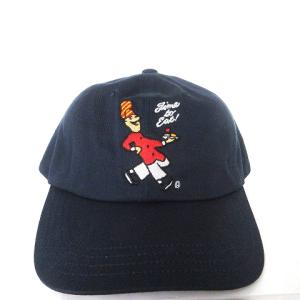 HUMAN MADE CURRY UP キャップ 帽子 刺繍 コットン 紺 ネイビー SM1