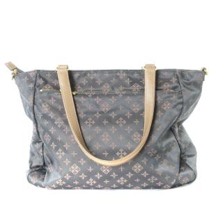russet ハンドバッグ トート モノグラム 総柄 灰色 グレー SM1