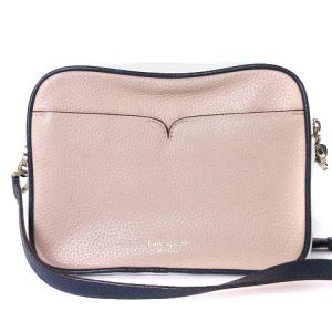 kate spade new york POLLY MEDIUM CAMERA BAG PXRUA203 ショルダーバッグ レザー ホワイト ネイビー ピンクベージュ