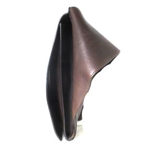 CELINE メッセンジャーバッグ ショルダー フラップ オールレザー ロゴ 茶 ブラウン 鞄 SM1