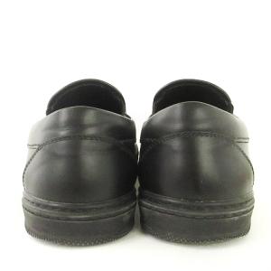 JIMMY CHOO グローブ GROVE スリッポン スニーカー スタッズ 星 スター サイドゴア レザー 黒 ブラック 40 25.5cm位