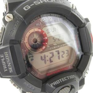 CASIO G-SHOCK レンジマン 腕時計 デジタル 電波ソーラー GW-9400J-1JF ブラック ウォッチ SM1