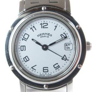 腕時計 クリッパー アナログ クオーツ デイト CL4.210 文字盤 ホワイト