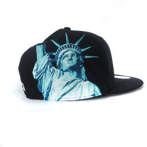 NEW ERA ニューヨークヤンキース ベースボール キャップ 帽子 コットン ロゴ 刺繍 紺 ネイビー