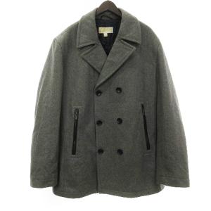 MICHAEL Michael Kors Pコート ピーコート 無地 アウター ウール グレー XL