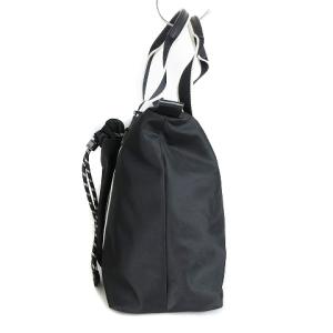 HUGO BOSS トートバッグ ドロストポケット 黒 白 ブラック ホワイト 鞄