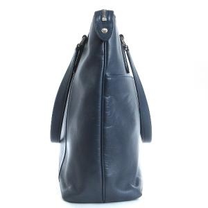 PORTER ソート トートバッグ ハンド オールレザー ネイビー