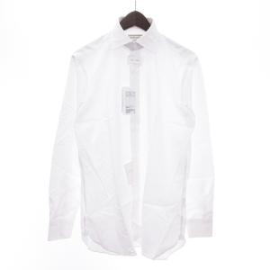 UNITED ARROWS タグ付き ワイシャツ 長袖 貝釦 ビジネス フォーマル 2点セット 白 ホワイト 38 M位 SM1