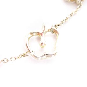 TIFFANY&Co. アップル リンゴ ブレスレット アクセサリー 総重量5.0g シルバー 925 SM1