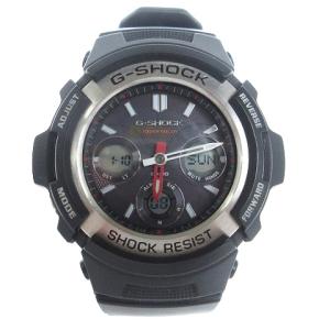 CASIO G-SHOCK 腕時計 ウォッチ タフソーラー アナデジ AWR-M100-1AJF ブラック 黒 SM1
