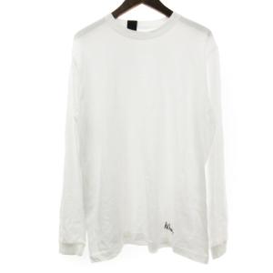 N.HOOLYWOOD Tシャツ カットソー  長袖 ワンポイント コットン 白 ホワイト 36 SM1