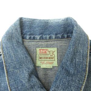 Levi's WESTERN WEAR デニムジャケット ウエスタン 70753-12 インディゴ L