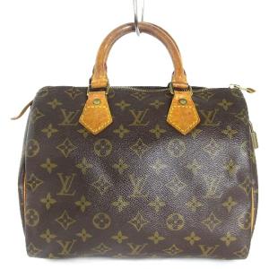 M41528 モノグラム スピーディー25 ミニボストン ハンドバッグ レザー ブラウン