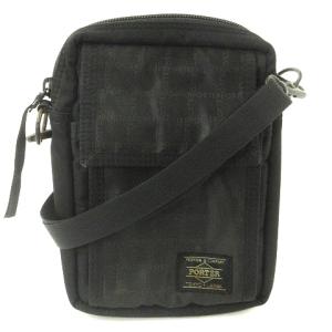 吉田カバン ショルダーバッグ ポーチ 2WAY ブラックパターン BLACK PATTERN 黒 ブラック ECS