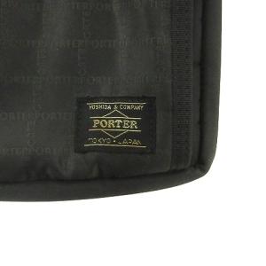 PORTER 吉田カバン ショルダーバッグ ポーチ 2WAY ブラックパターン BLACK PATTERN 黒 ブラック ECS