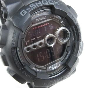 CASIO G-SHOCK 腕時計 デジタル クオーツ GD-100-1BJF 黒 ブラック ウォッチ