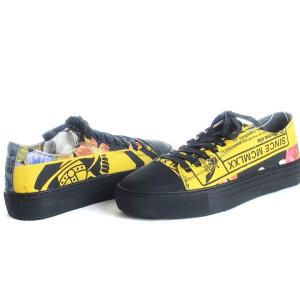 Vivienne Westwood 15-02-982029 アングロマニア スニーカー ローカット 総柄 マルチカラー