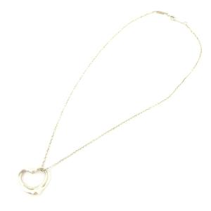 TIFFANY&Co. エルサペレッティ オープンハート ネックレス ペンダント 総重量6.9g 925 シルバー アクセサリー SM1