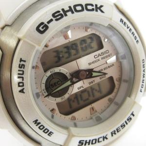 CASIO G-SHOCK G-SPIKE 腕時計 アナデジ クオーツ G-300LV-7A 白 ホワイト ウォッチ SM1