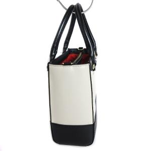 kate spade new york スモールクイーン Small Quinn ハンドバッグ レザー WKRU2817 白系 黒 アイボリー ブラック 鞄 SM1