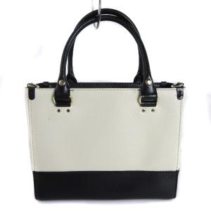 kate spade new york スモールクイーン Small Quinn ハンドバッグ レザー WKRU2817 白系 黒 アイボリー ブラック 鞄 SM1