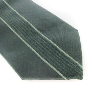 PRADA ネクタイ ナロータイ シルク エレベーター柄 緑 グリーン系 SM1 AA