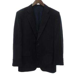 Loro Piana スーツ セットアップ テーラードジャケット ブレザー スラックス パンツ 2B センターベント 総裏 裏地ペイズリー柄 ストライプ