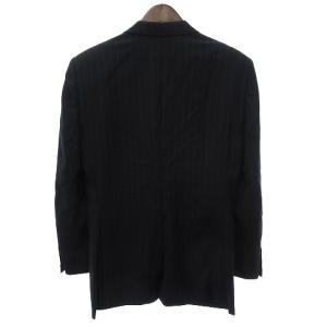 Loro Piana スーツ セットアップ テーラードジャケット ブレザー スラックス パンツ 2B センターベント 総裏 裏地ペイズリー柄 ストライプ