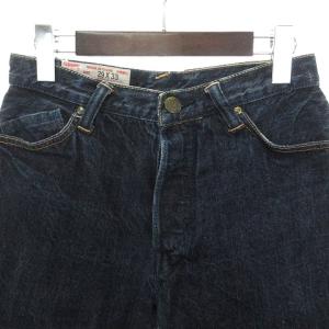 EVISU ヤマネ 686YR 1931 デニム ジーンズ ハーフパンツ ショーツ コットン 刺繍 ボタンフライ インディゴ 29 33