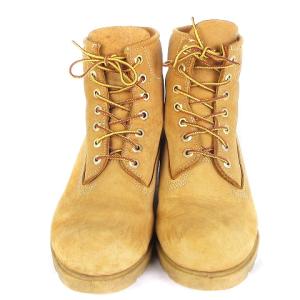 Timberland ワークブーツ シューズ 7ホール アウトドア 登山靴 10066 5135 イエローヌバック ベージュ 8.5 26.5cm位