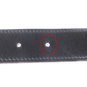 HERMES コンスタンス リバーシブルベルト Hロゴバックル レザー ボックスカーフ トーゴ K刻印 黒 茶