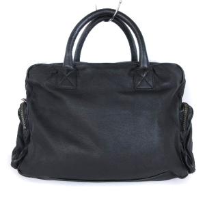 DOLCE&GABBANA ビジネスバッグ ブリーフケース レザー ロゴプレート 黒 ブラック 鞄 SM1