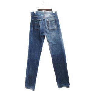 Levi's デニム ジーンズ パンツ ボトムス 66モデル 復刻 66501 赤耳 ビックE W33 インディゴ