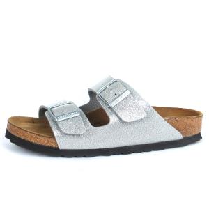 BIRKENSTOCK アリゾナビッグバックル Arizona Big Buckle サンダル ベルト エナメル 0057653 グレー 23 靴