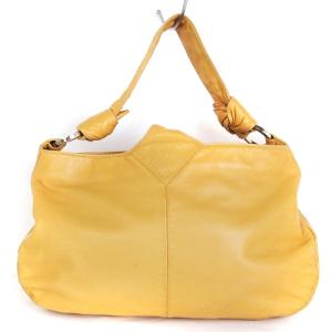 LOEWE アナグラム ワンショルダーバッグ トート レザー 無地 ベージュ 鞄 SM1