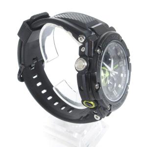 CASIO G-SHOCK GST-B100B-1A3JF G-STEEL 腕時計 タフソーラー クロノグラフ ブラック