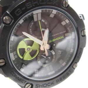 CASIO G-SHOCK GST-B100B-1A3JF G-STEEL 腕時計 タフソーラー クロノグラフ ブラック