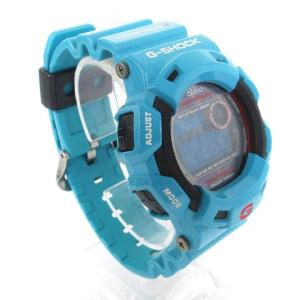 CASIO G-SHOCK ガルフマン GULFMAN マルチバンド5 腕時計 デジタル タフソーラー GW-9100BL-2JF 青 ブルー ウォッチ
